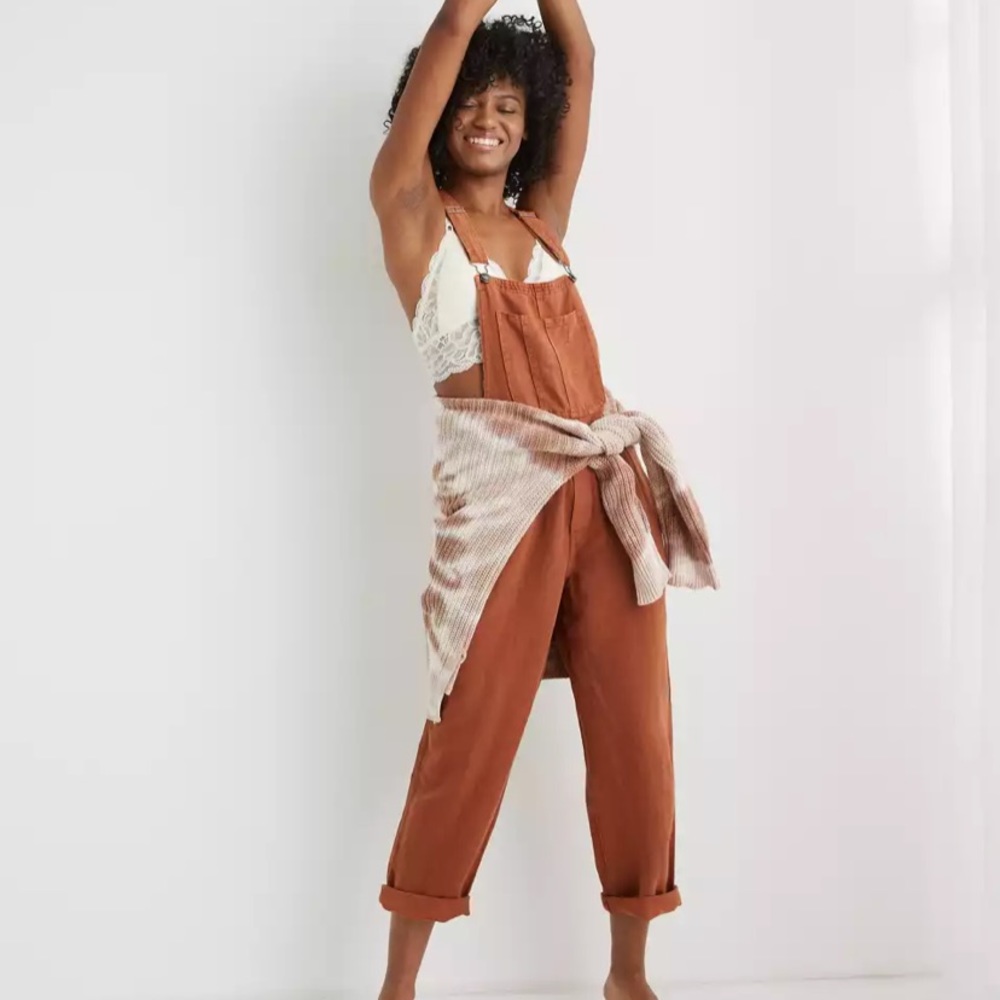 NWT Aerie Twill Overall